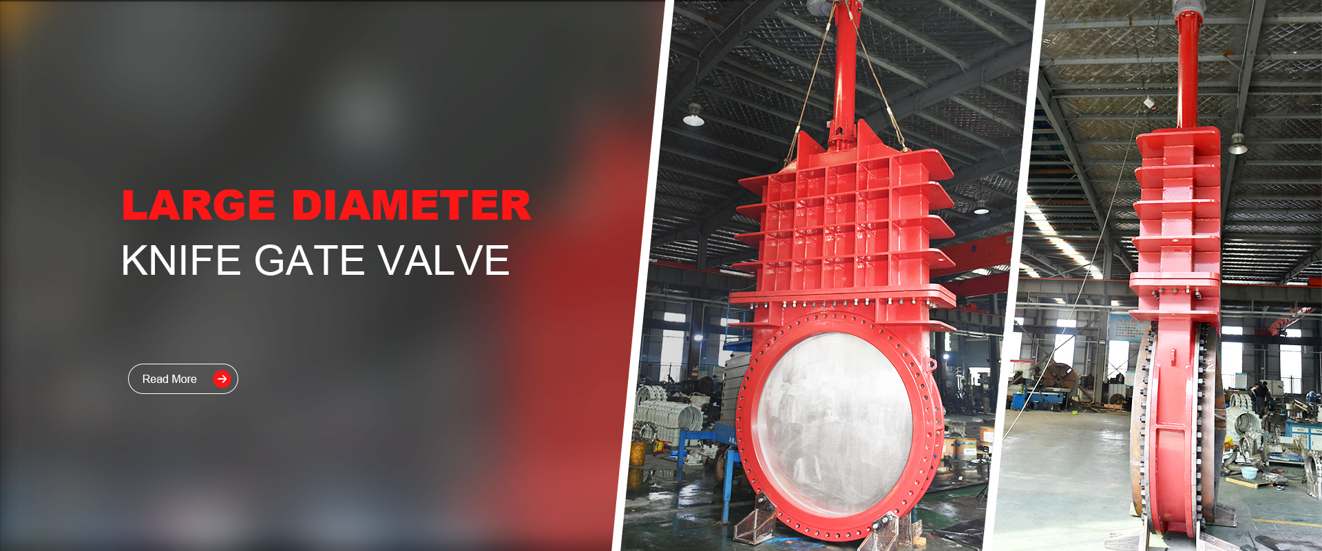 LARGE DIAMETER KNIFE GATE VALVE