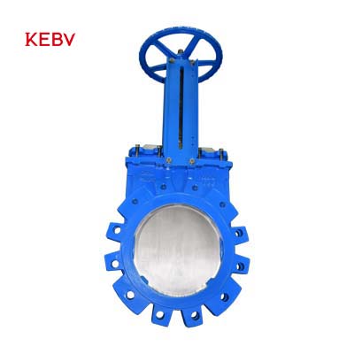 Bidirectional U-seal knife gate valve